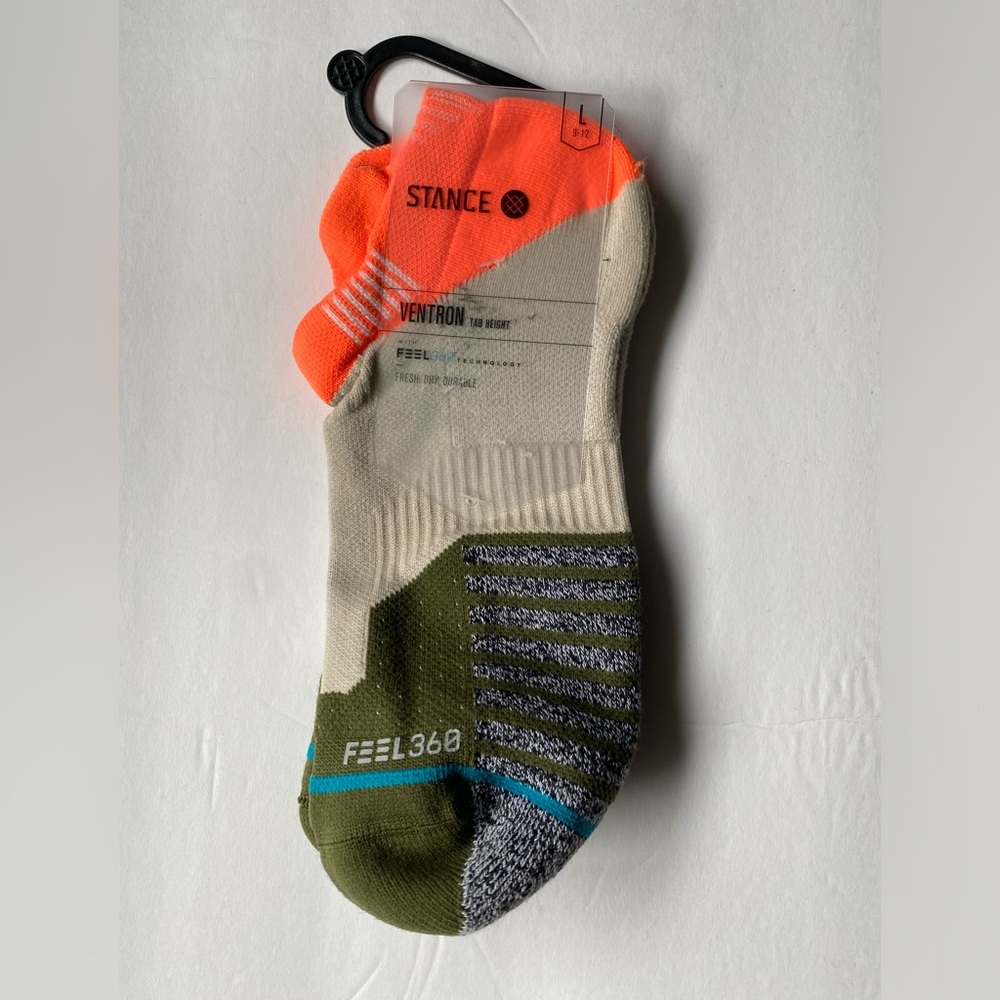 Stance Socks Ventron Low Cut New Mens Size Large